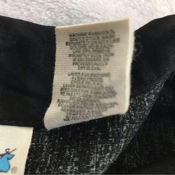 Weekend ClothesLine short sleeve martini olive print button down shirt size L - Picture 6 of 8